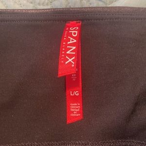 SPANX Faux Leather Leggings